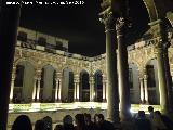 Palacio de la Diputación. Por la noche